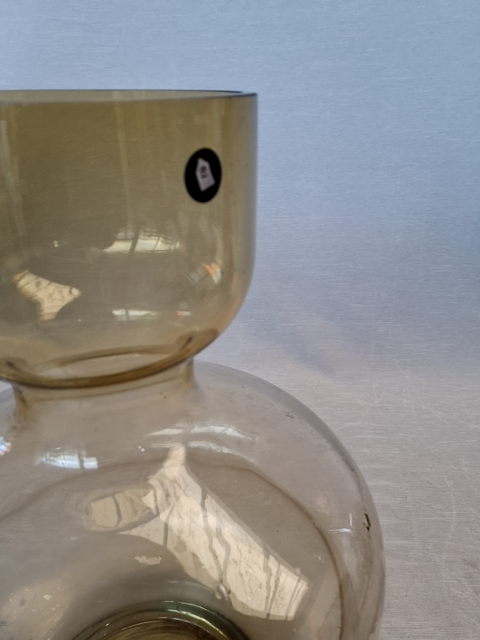 House Doctor Organi Amber Vase 1