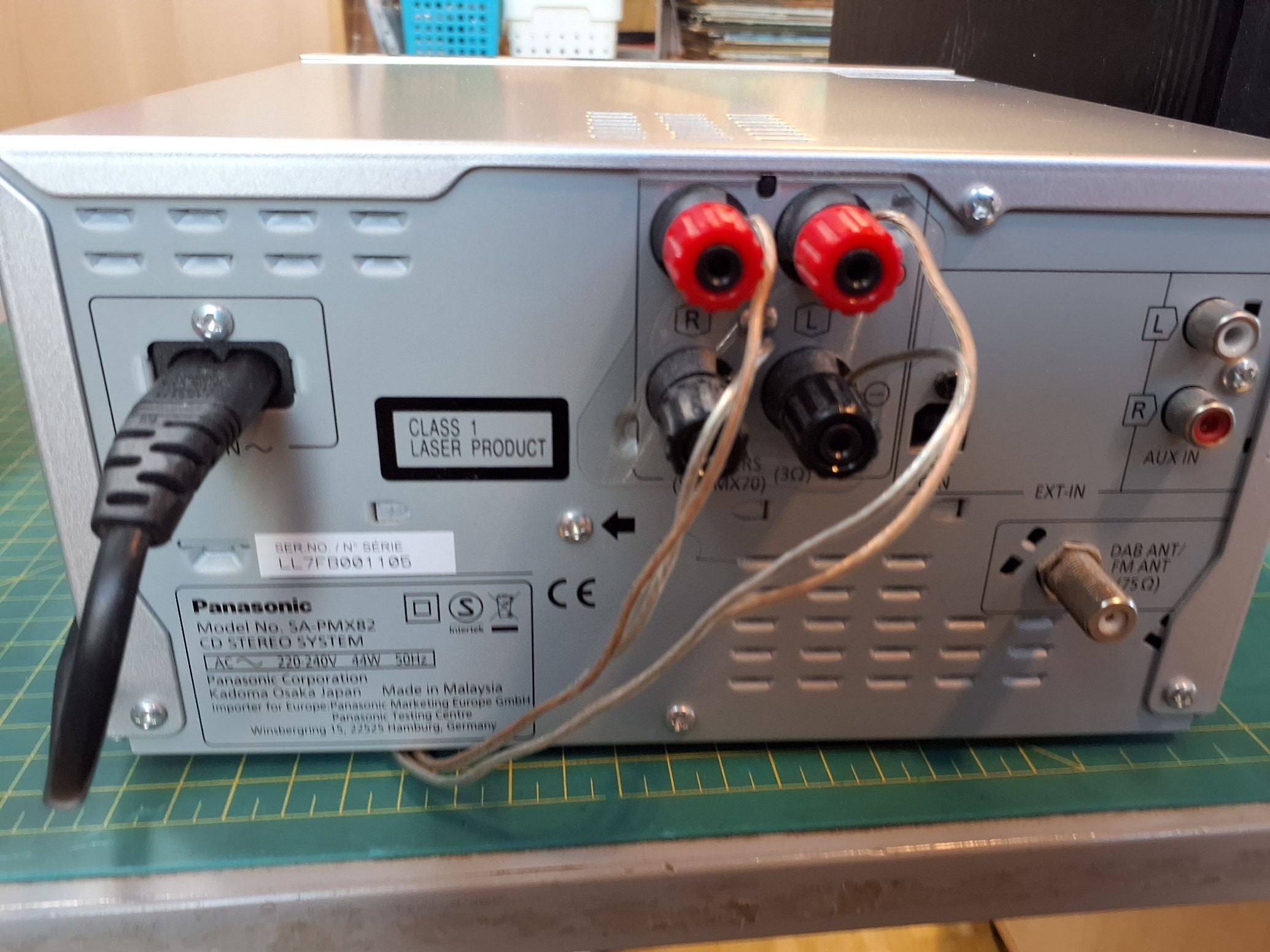 Panasonic SA-PMX82 minianlæg