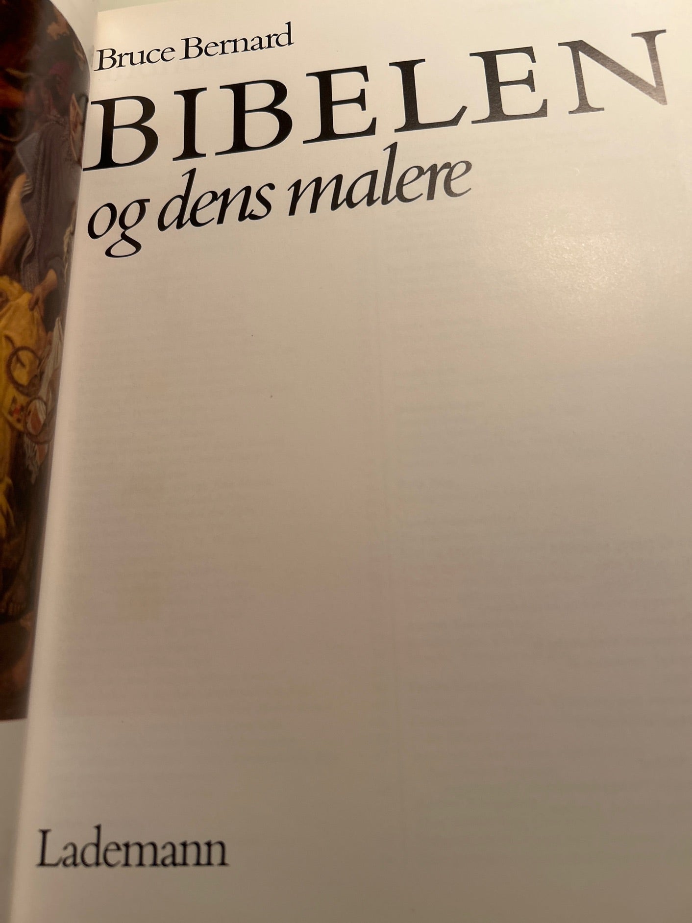 Bibelen og dens malere af Bruce Bernard