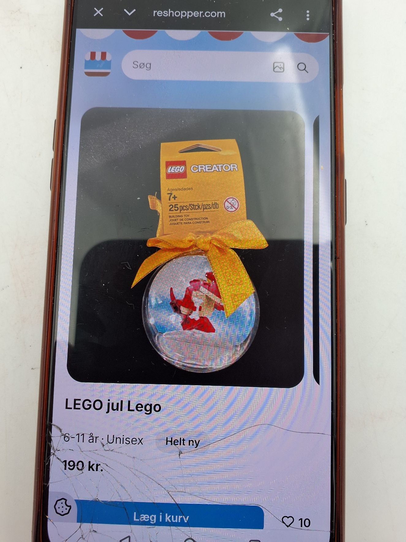 LEGO creator julekugle