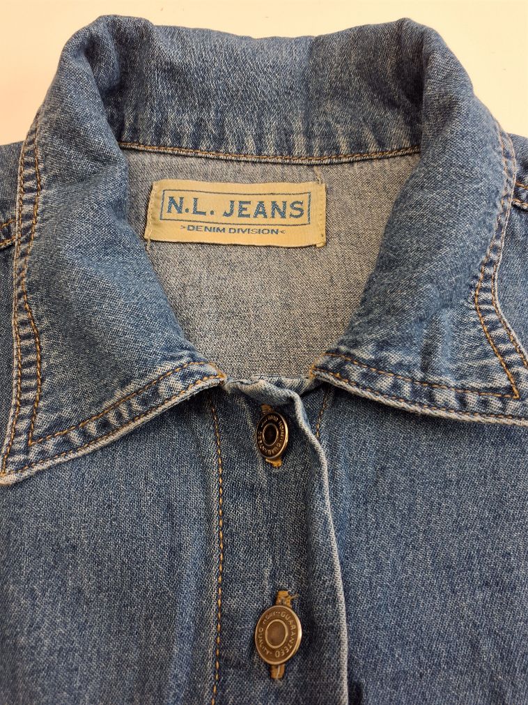 N.L. Jeans Skjorte