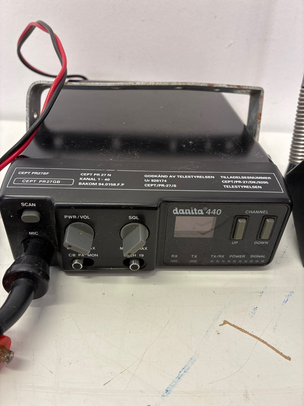 Danita 440 walkie talkie udstyr