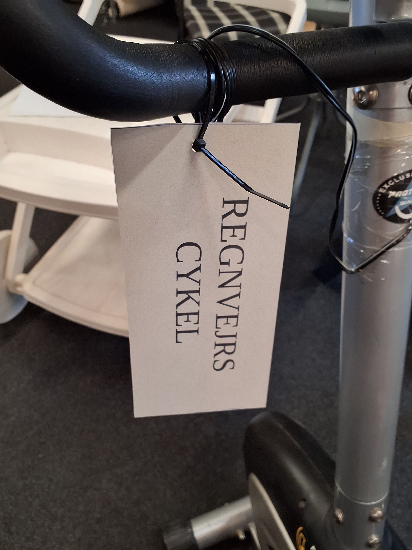 Motionscykel.