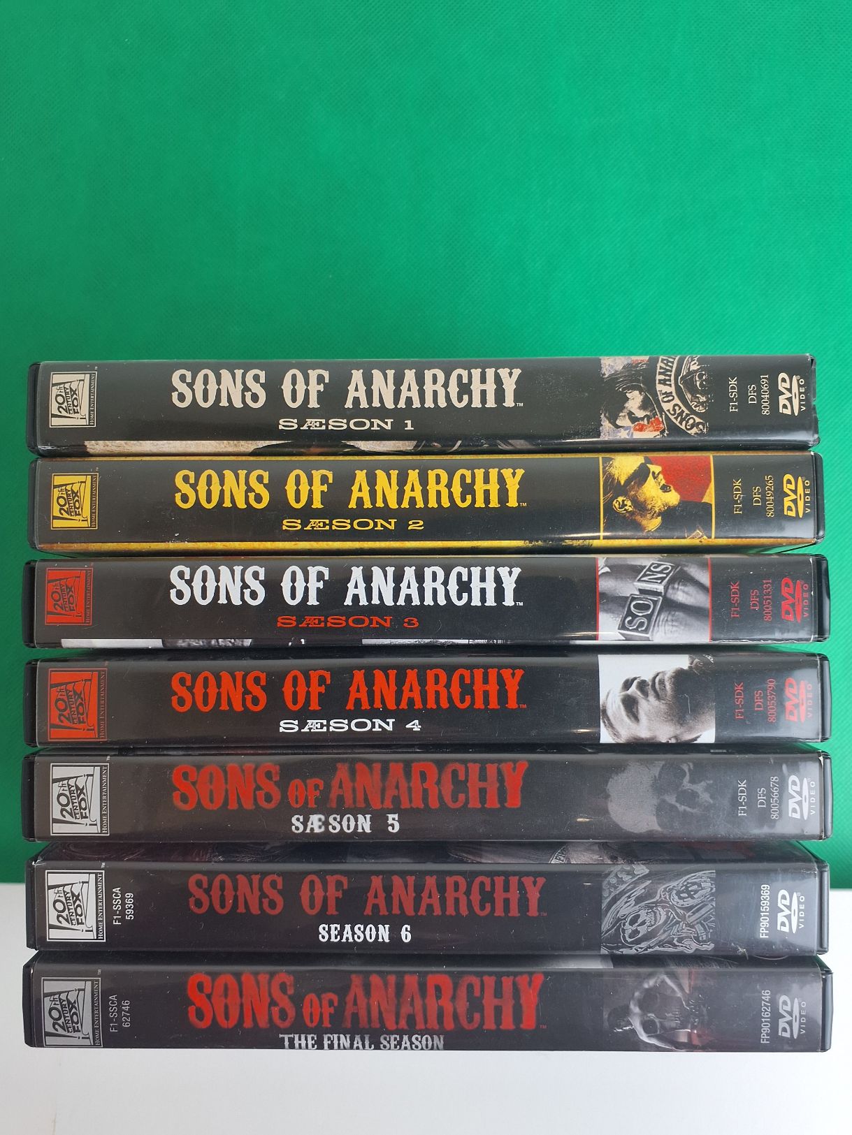 Dvd: Sons of Anarchy komplet