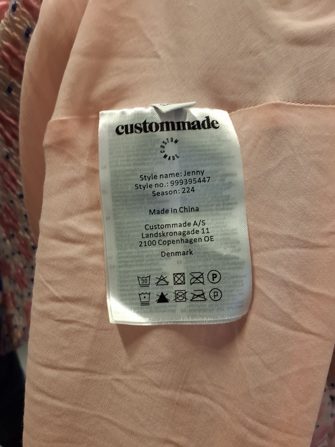 Custommade Kjole