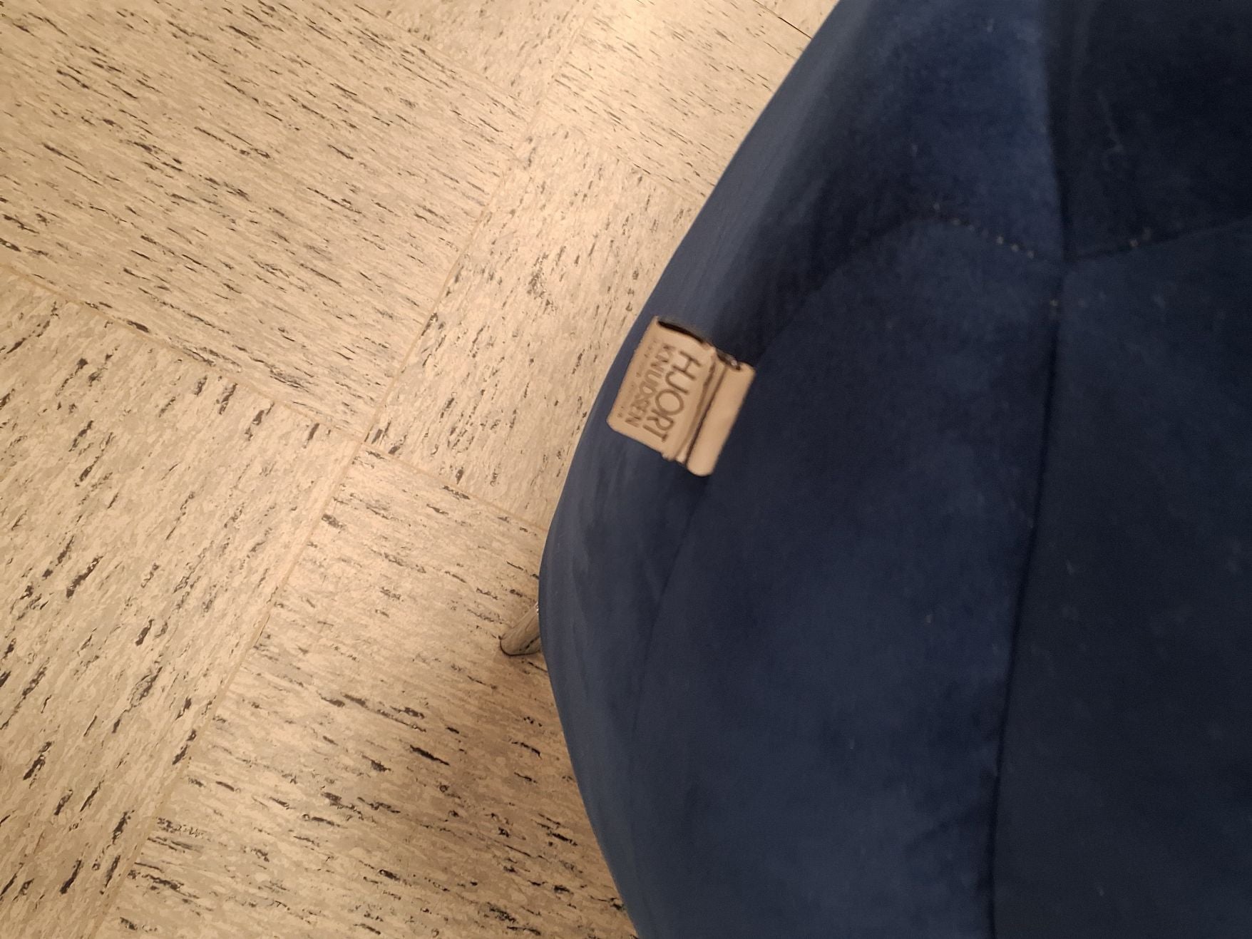 Blå Hjort Knudsen 2-3 P sofa #2