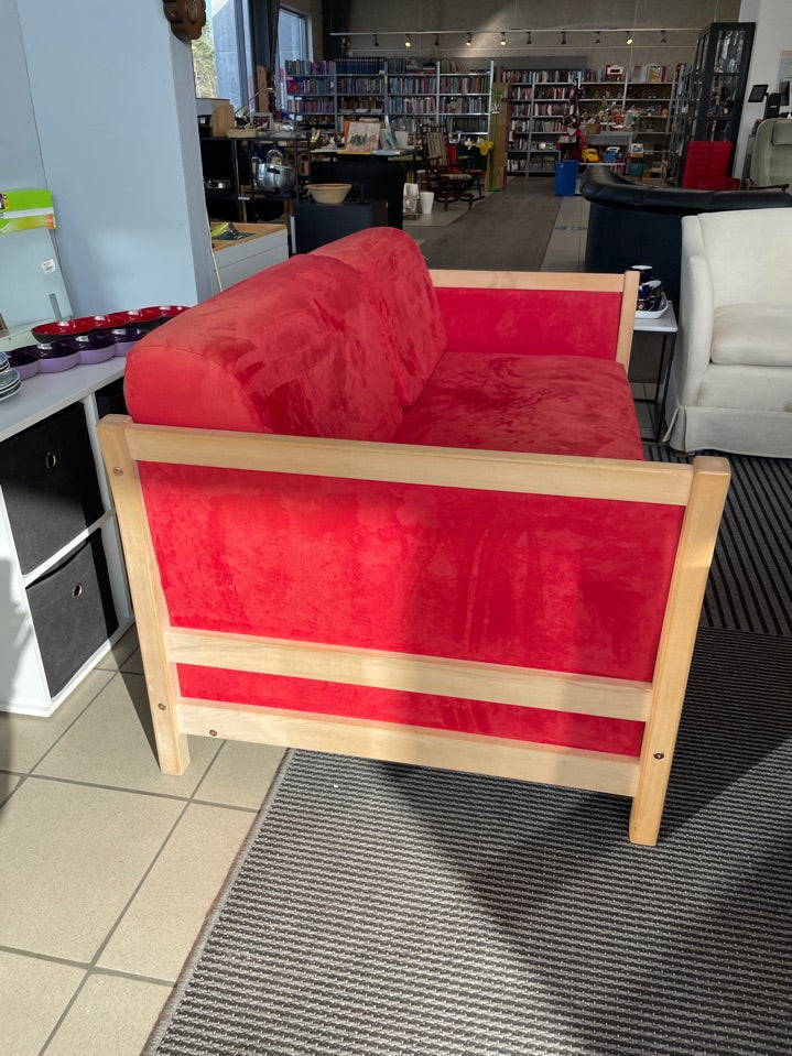 Sovesofa i velour