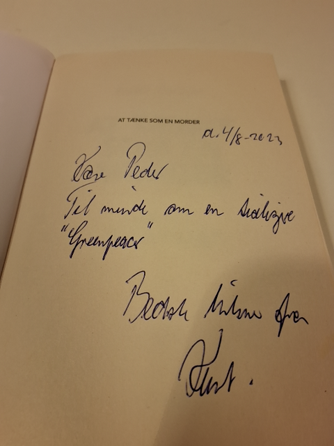 Kurt Kragh " At tænke som en morder"