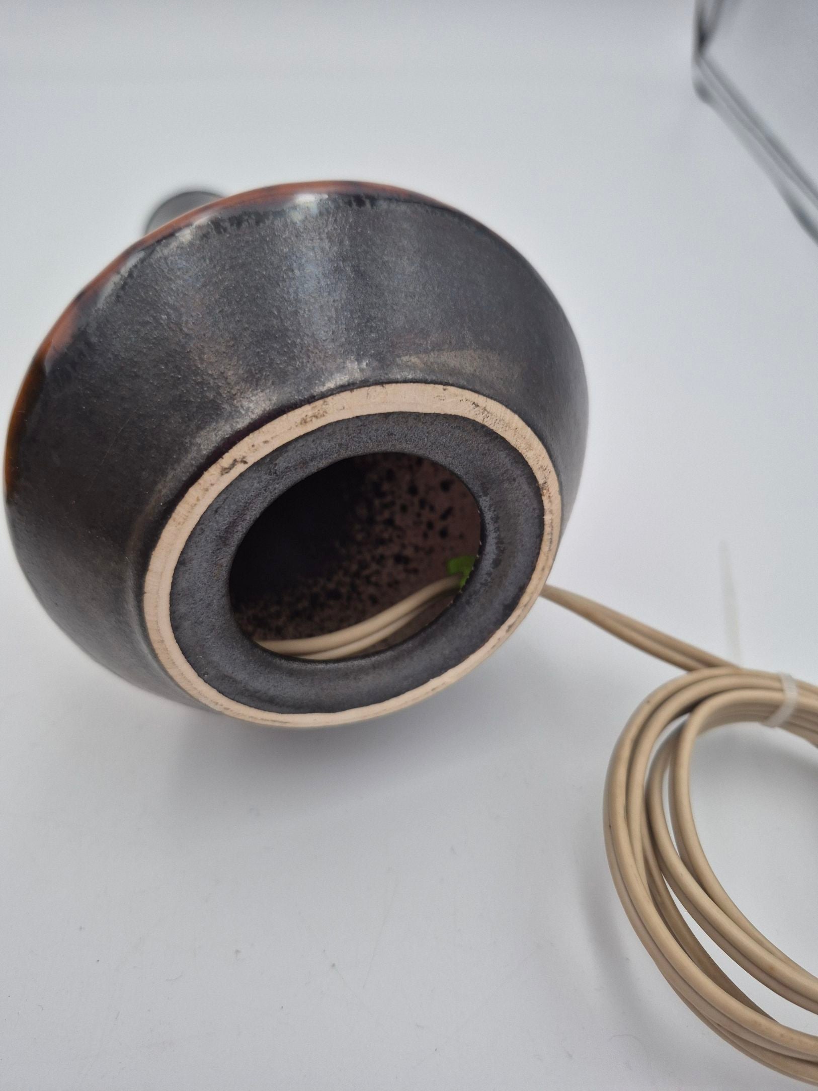 Keramik lampe fra 70'serne