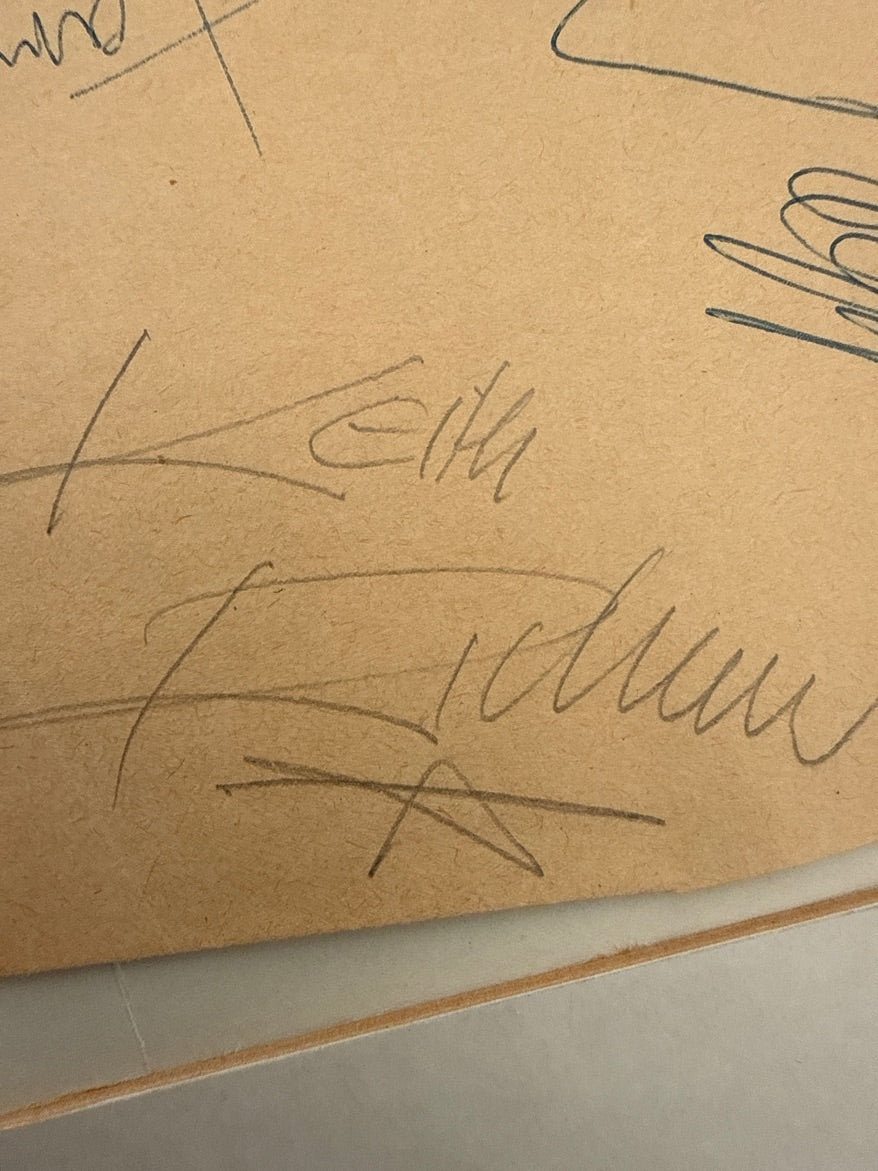 Musik - Roling Stones Autografer