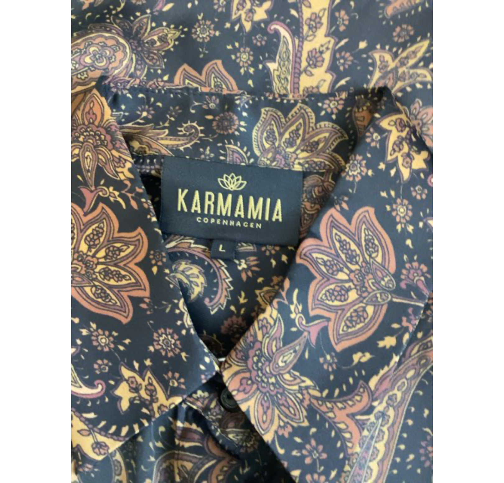 Karmamia Harper Dress Golden Pailsey (O992)