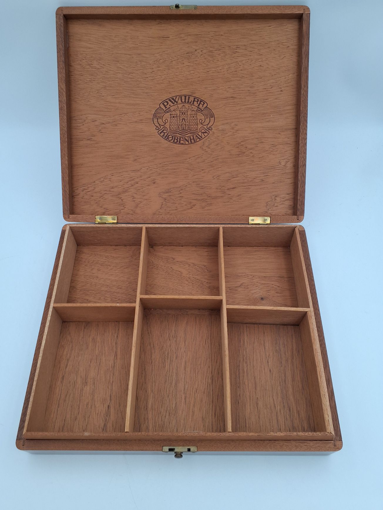 P.Wulff cigarkasse