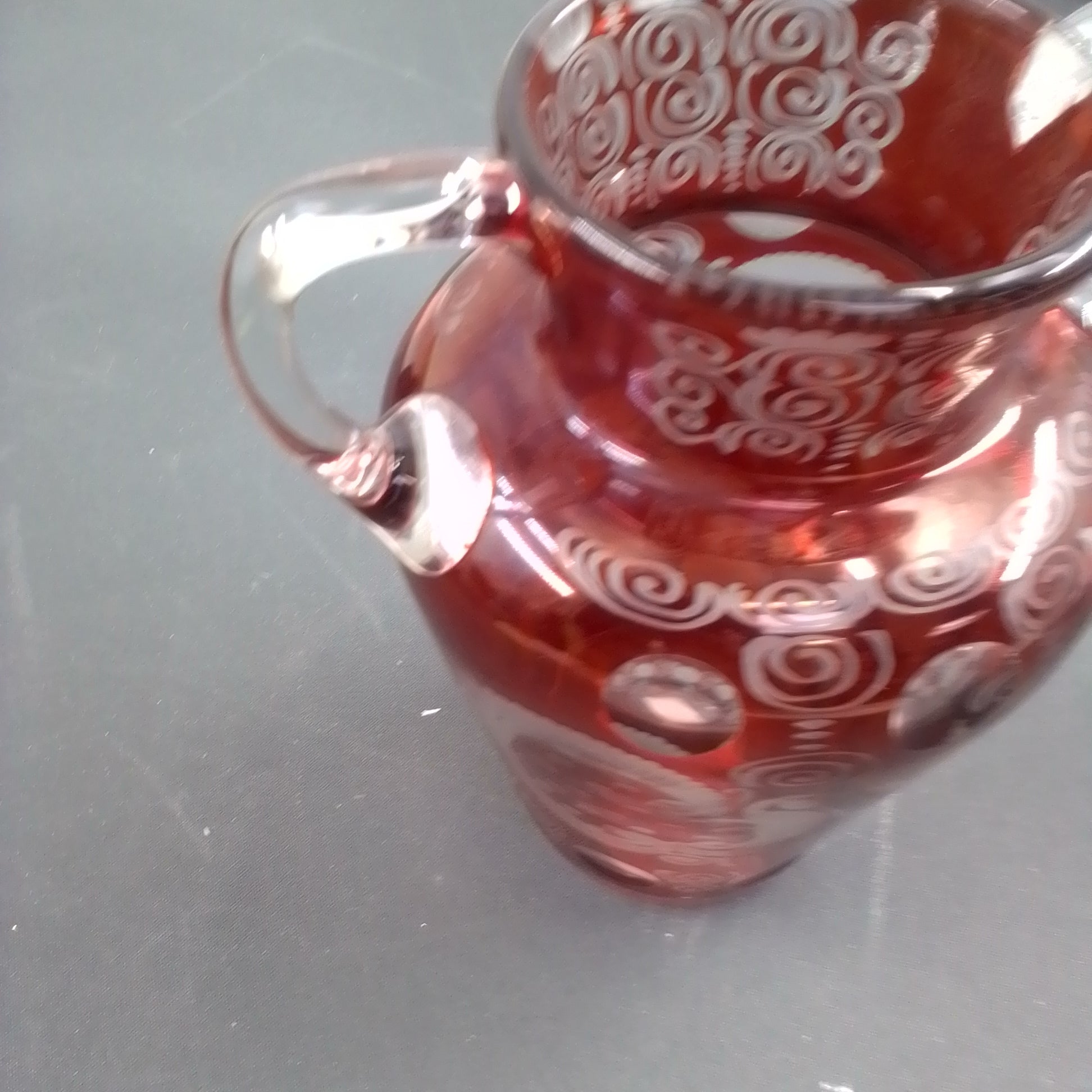 Vase rød