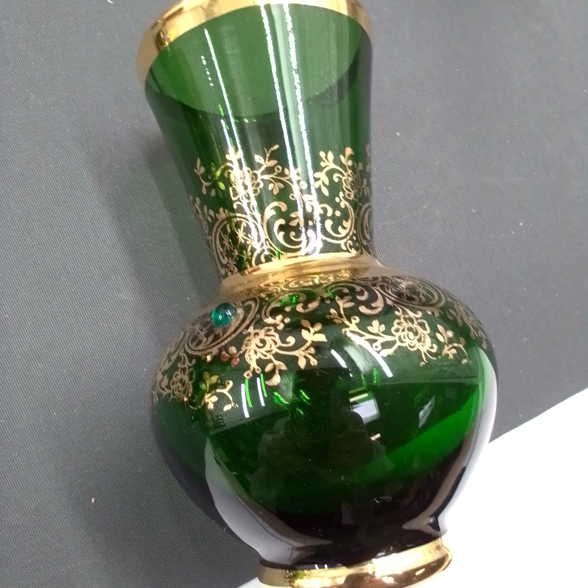 Vase, grøn