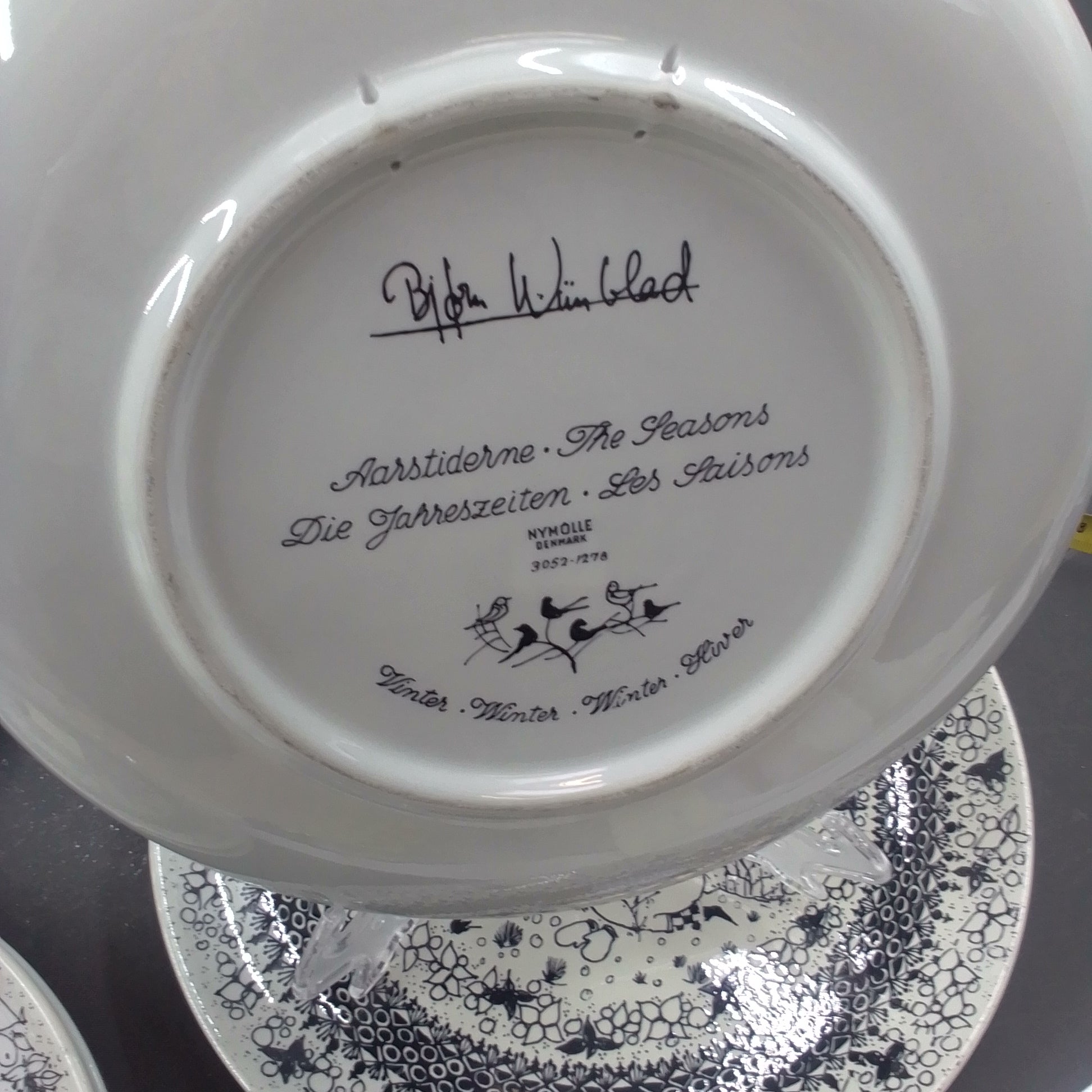 Platte 27 cm. Vinter