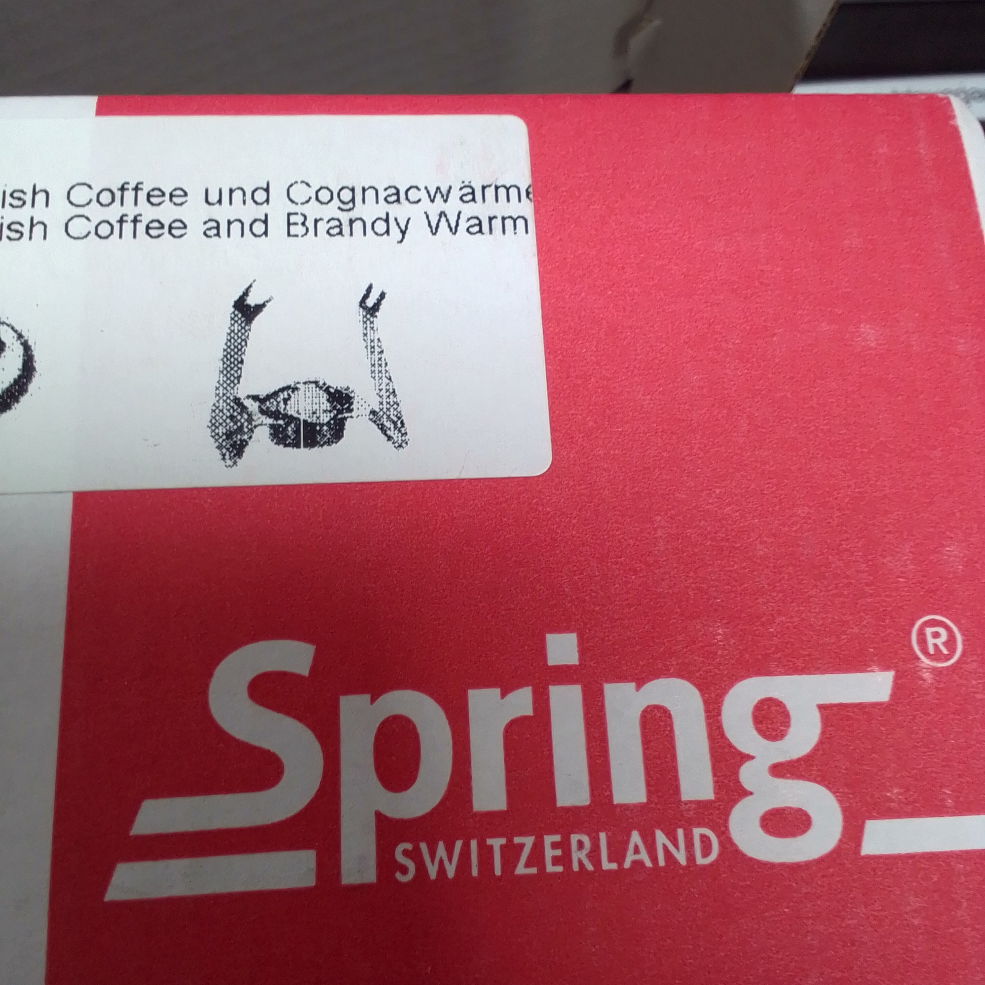 Irish coffee og cognacvarmer