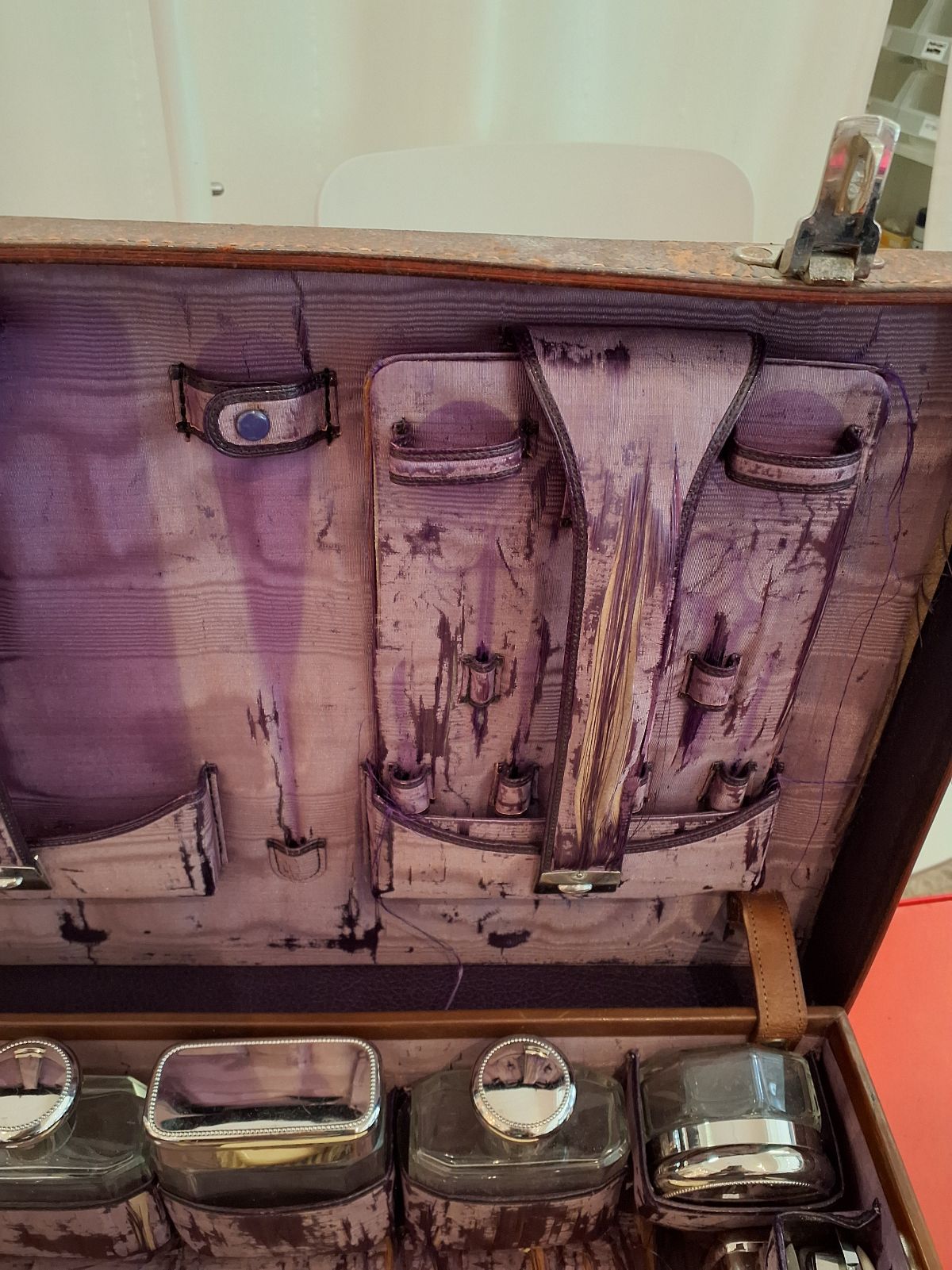 Vintage toiletkuffert