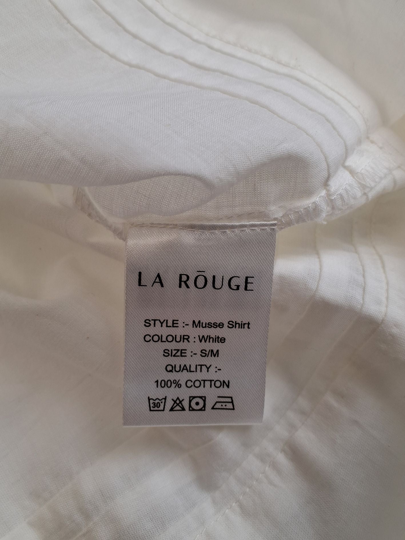 La Rōuge Skjorte