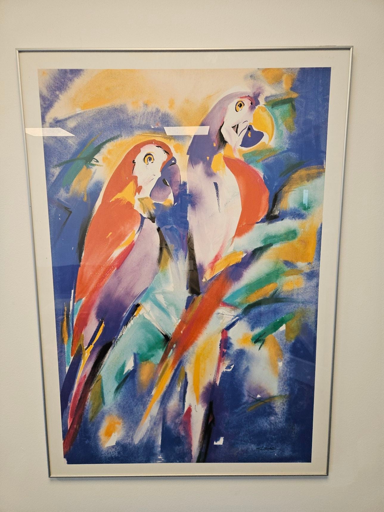 Parrot Family af Alfred Gockel