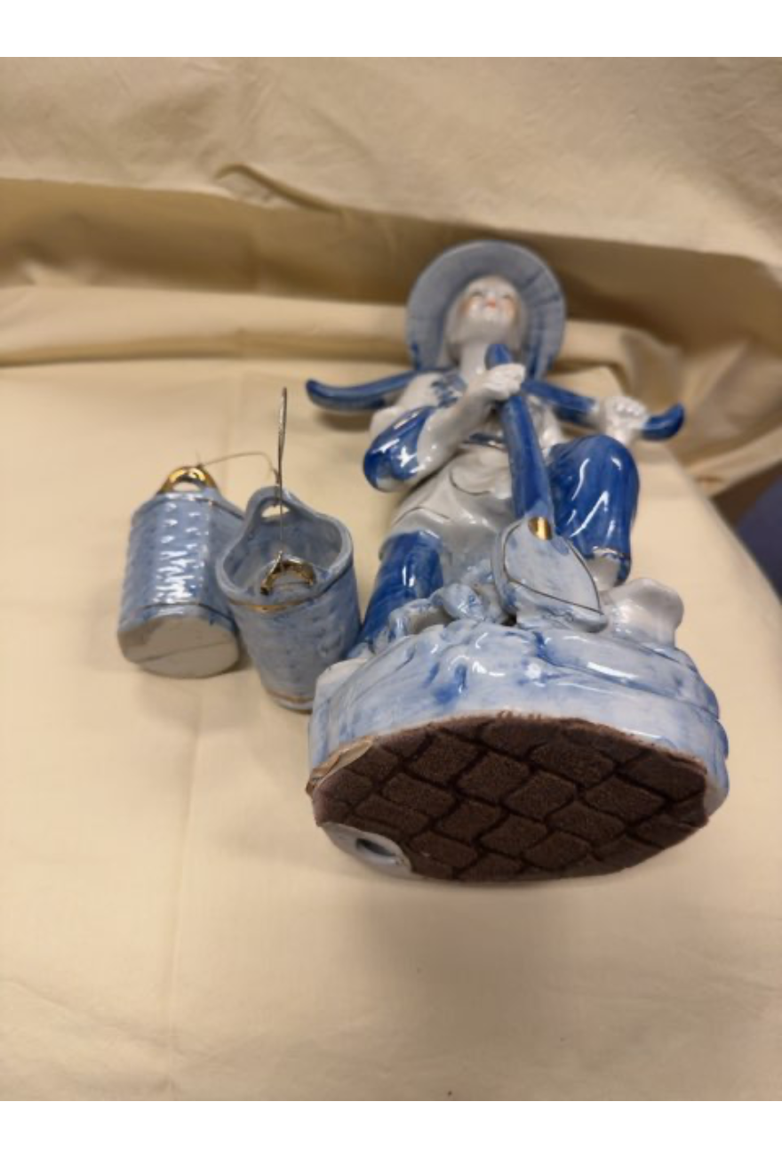 porcelænsfigur vandbærer