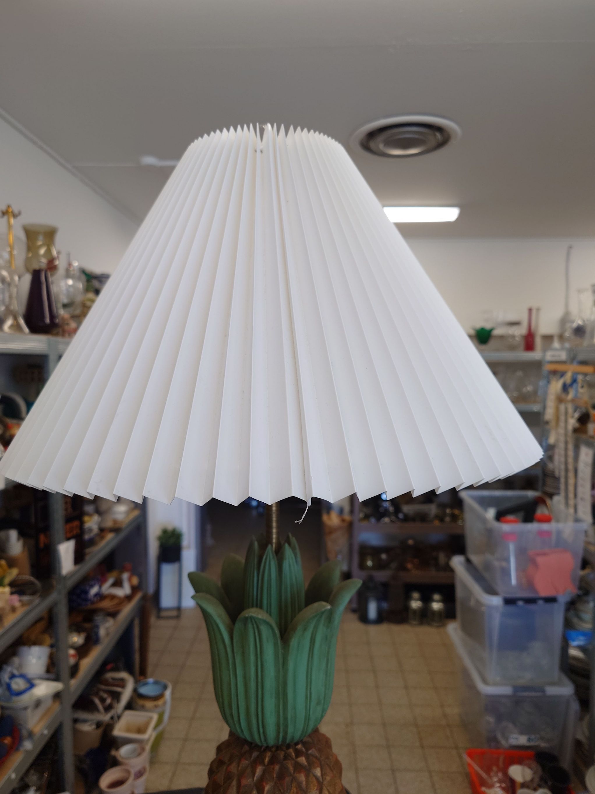 Ananas bordlampe