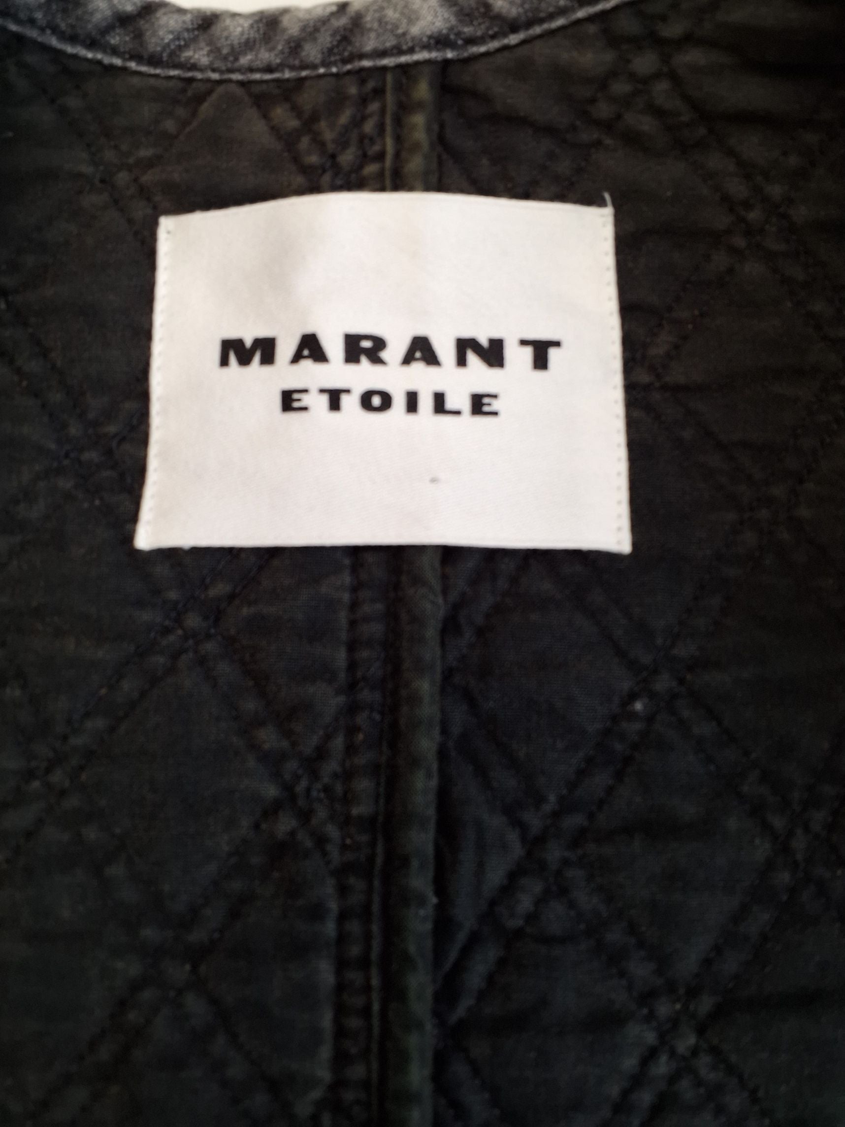 Marant Ètoile Deliona Quilted Denim Jakke