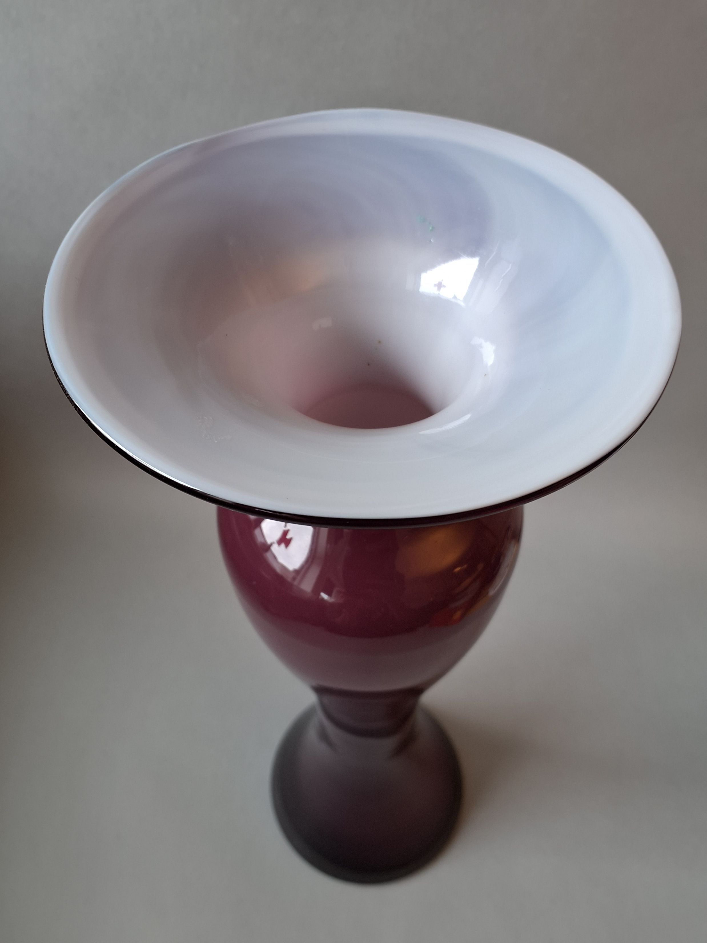 Holmegaard, høj vase