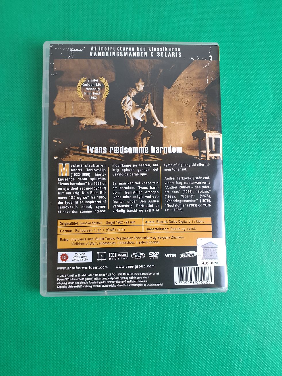 DVD: Ivans barndom