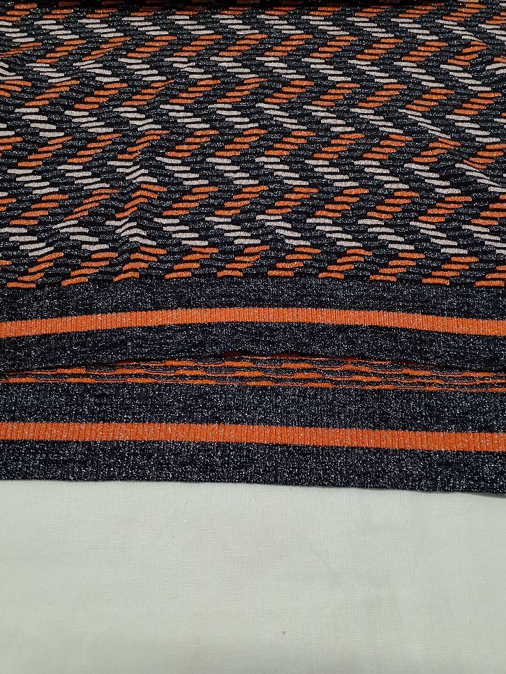 Missoni Bluse sort/orange