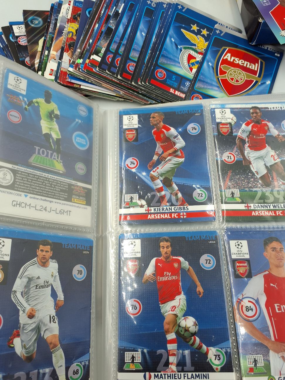 Samling Fodbold kort