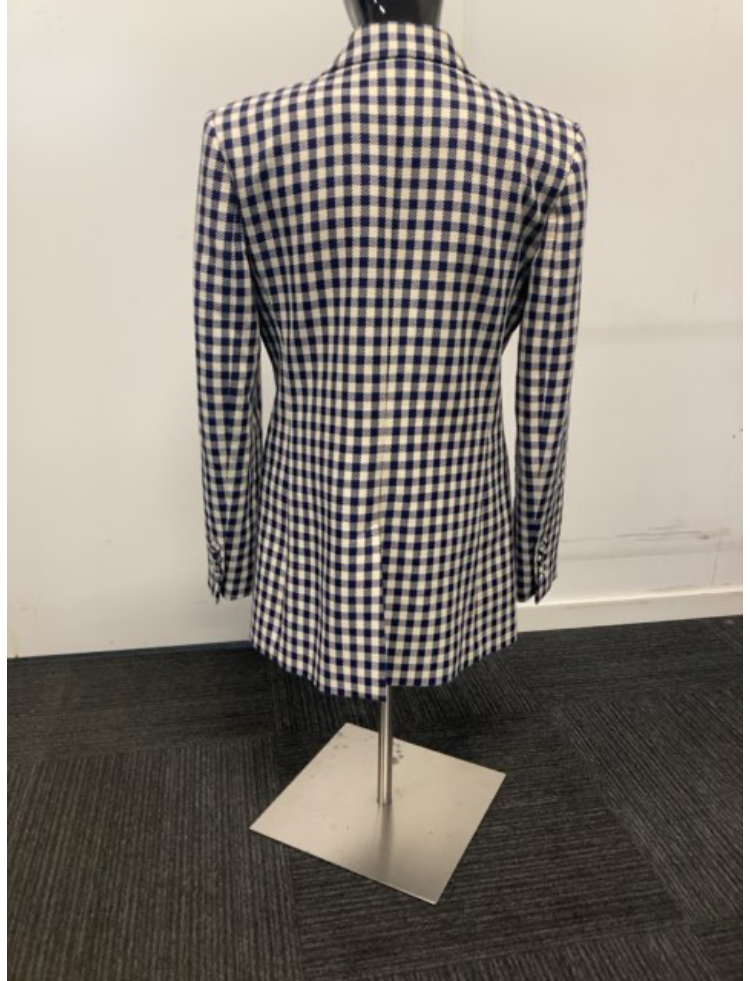 ami blazer blå/råhvid