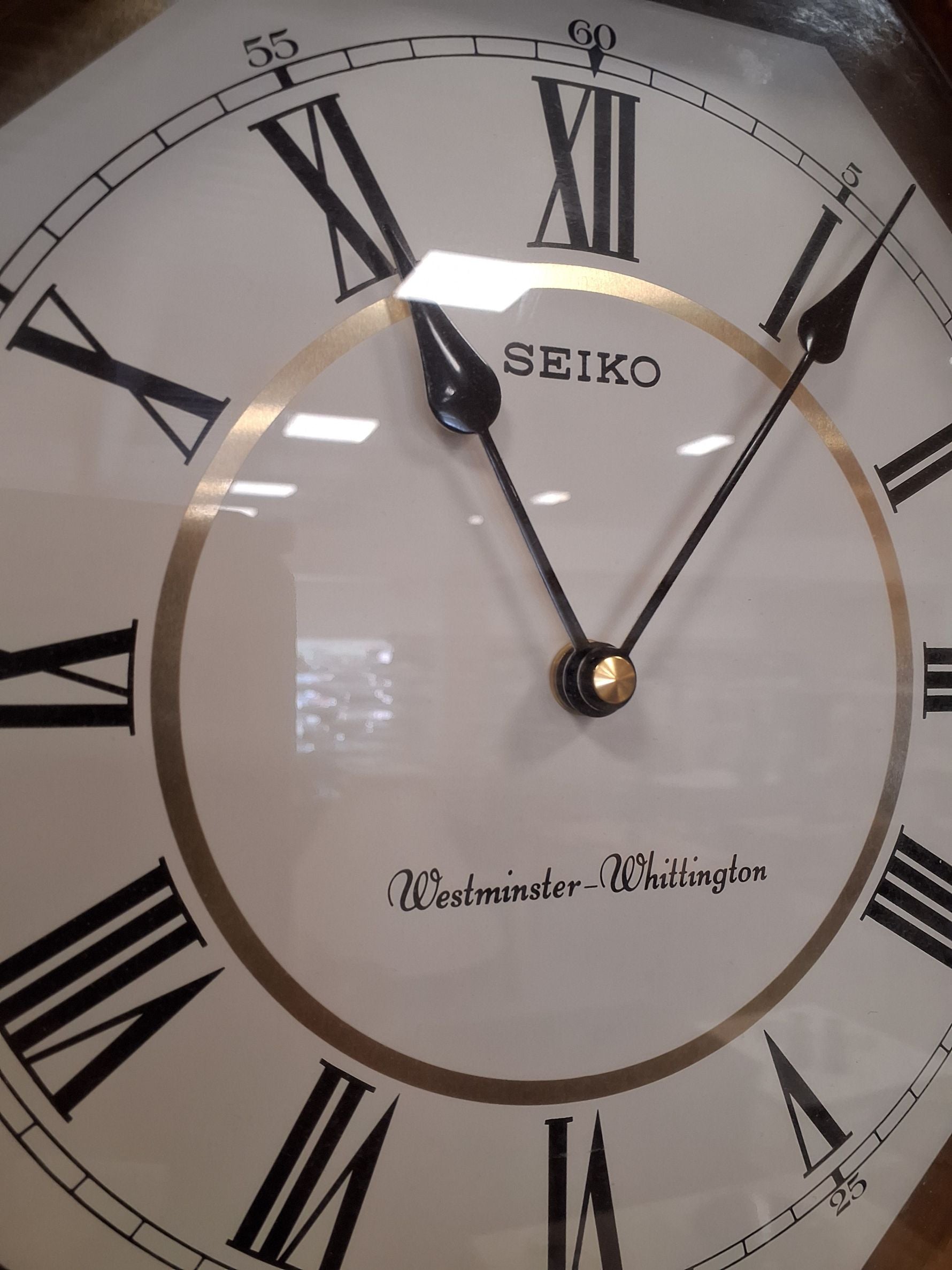 Seiko Westminster væg ur