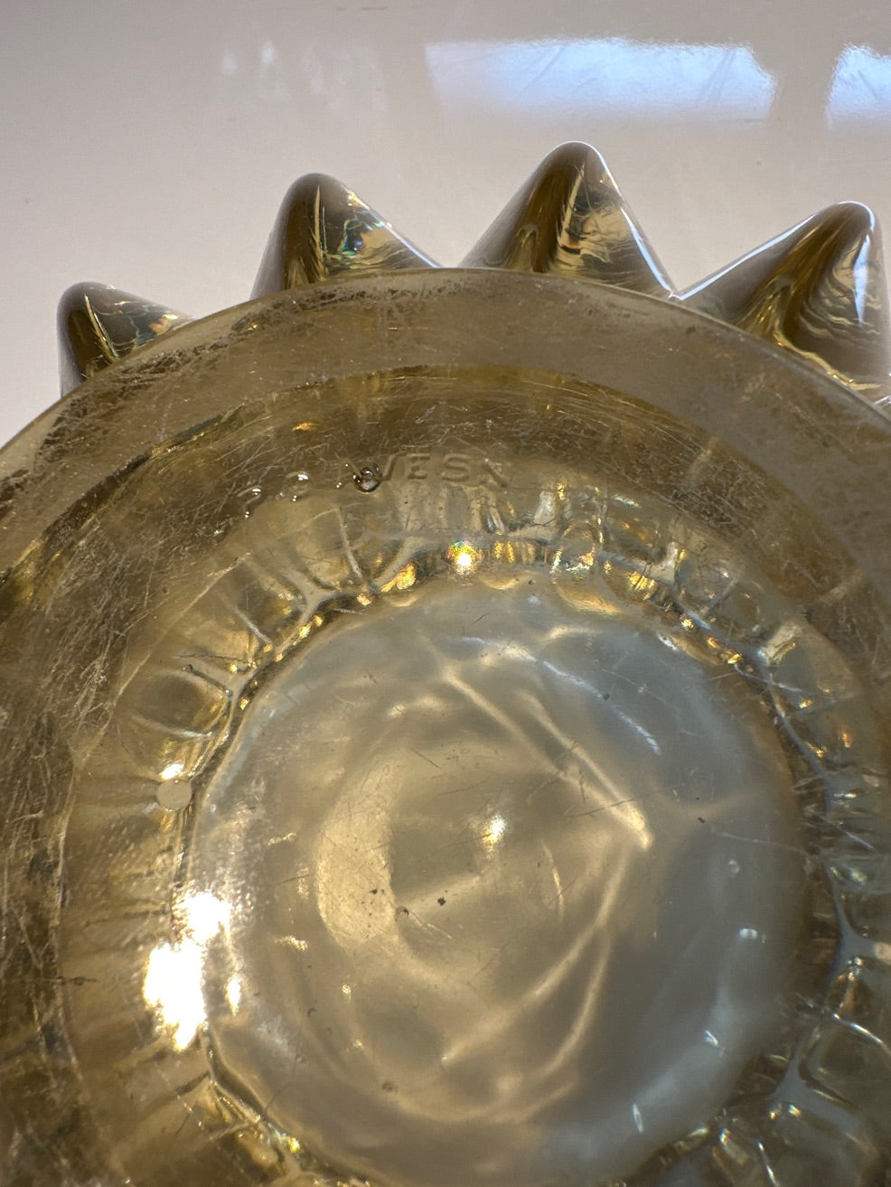 Fransk glasskål