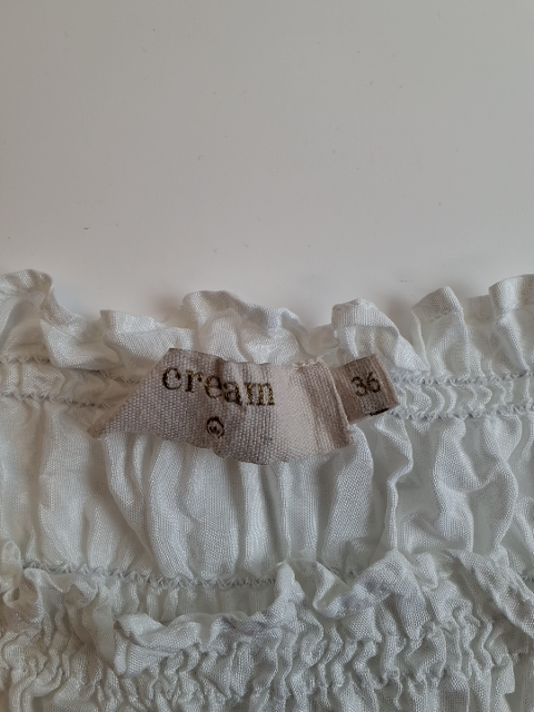 Cream Bluse (O014)