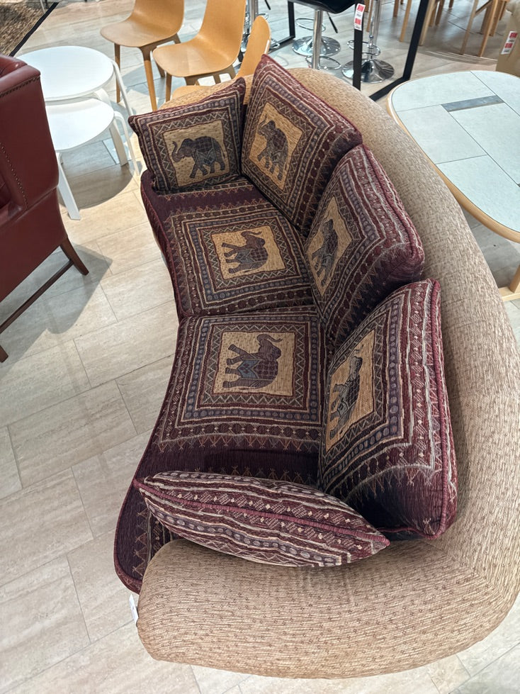 Sofa bued m. Elefanter