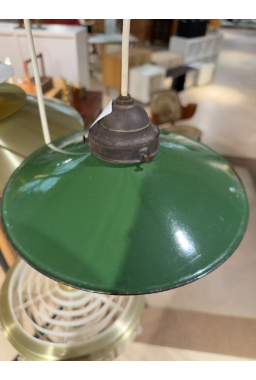 Lampe i grøn