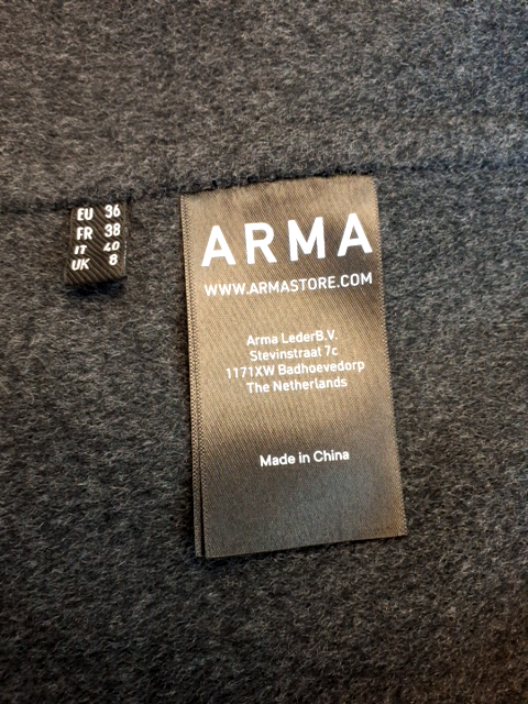 ARMA Uldfrakke