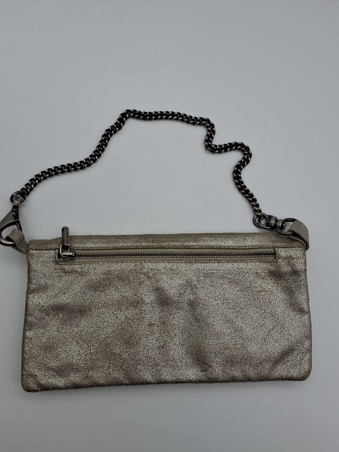 Patrizia Pepe fold-over Clutch