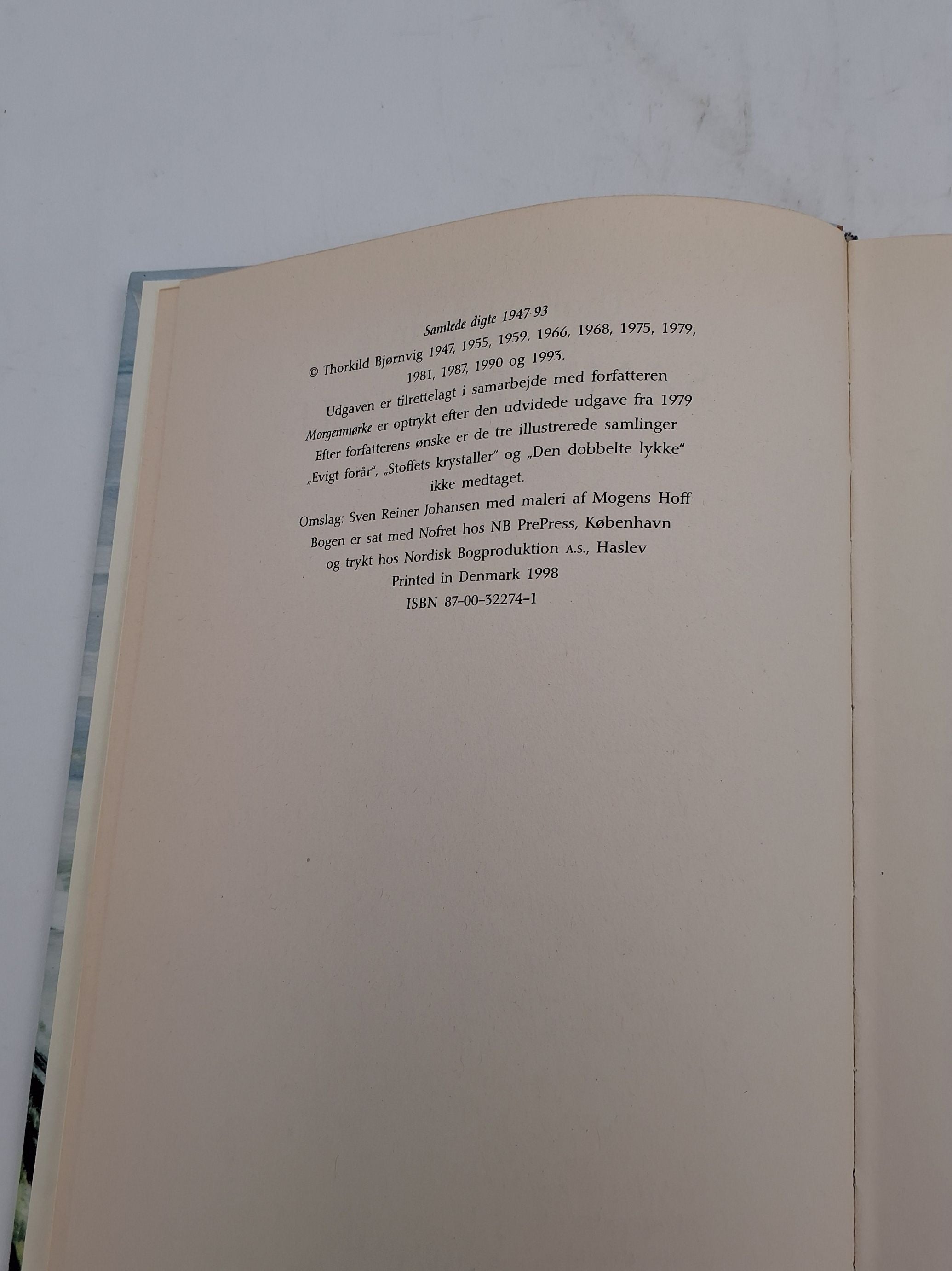Thorkild Bjørnvig Samlede digte 1947-93