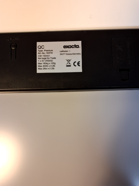 Elektronisk vægt