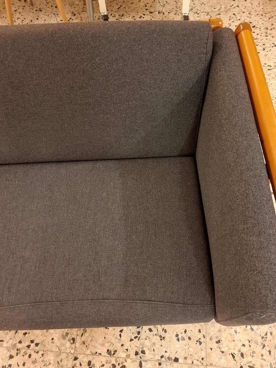 3 personers sofa grå