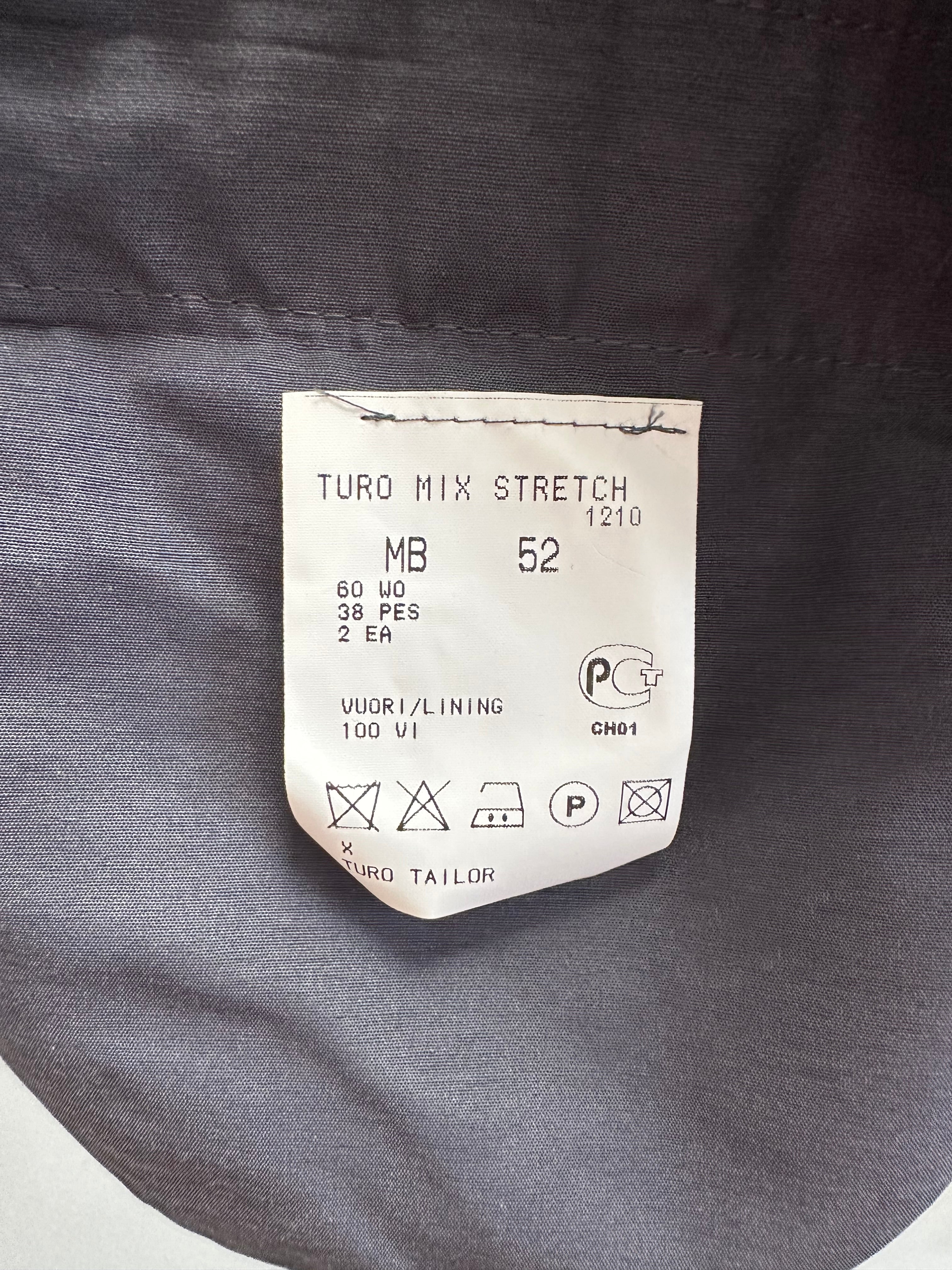 Turo Jakkesæt (Grå, Str. 52, Mix Stretch)