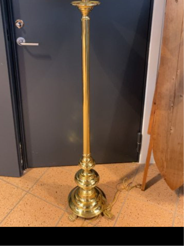 Messing Gulv lampe