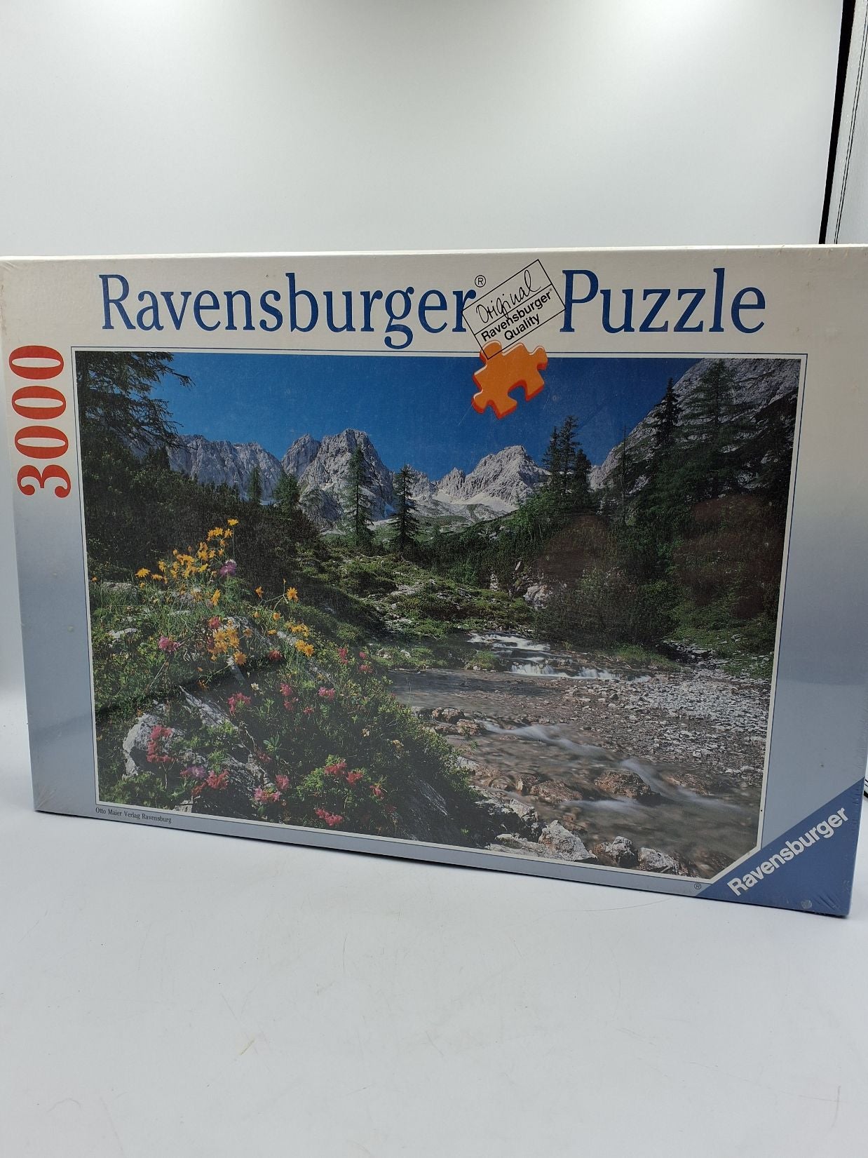 Uåbnet Puzzel spil 3000 brikker