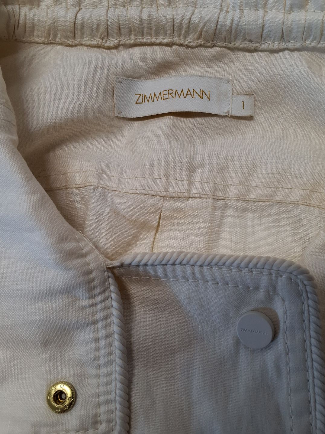 Zimmermann jumpsuit hør