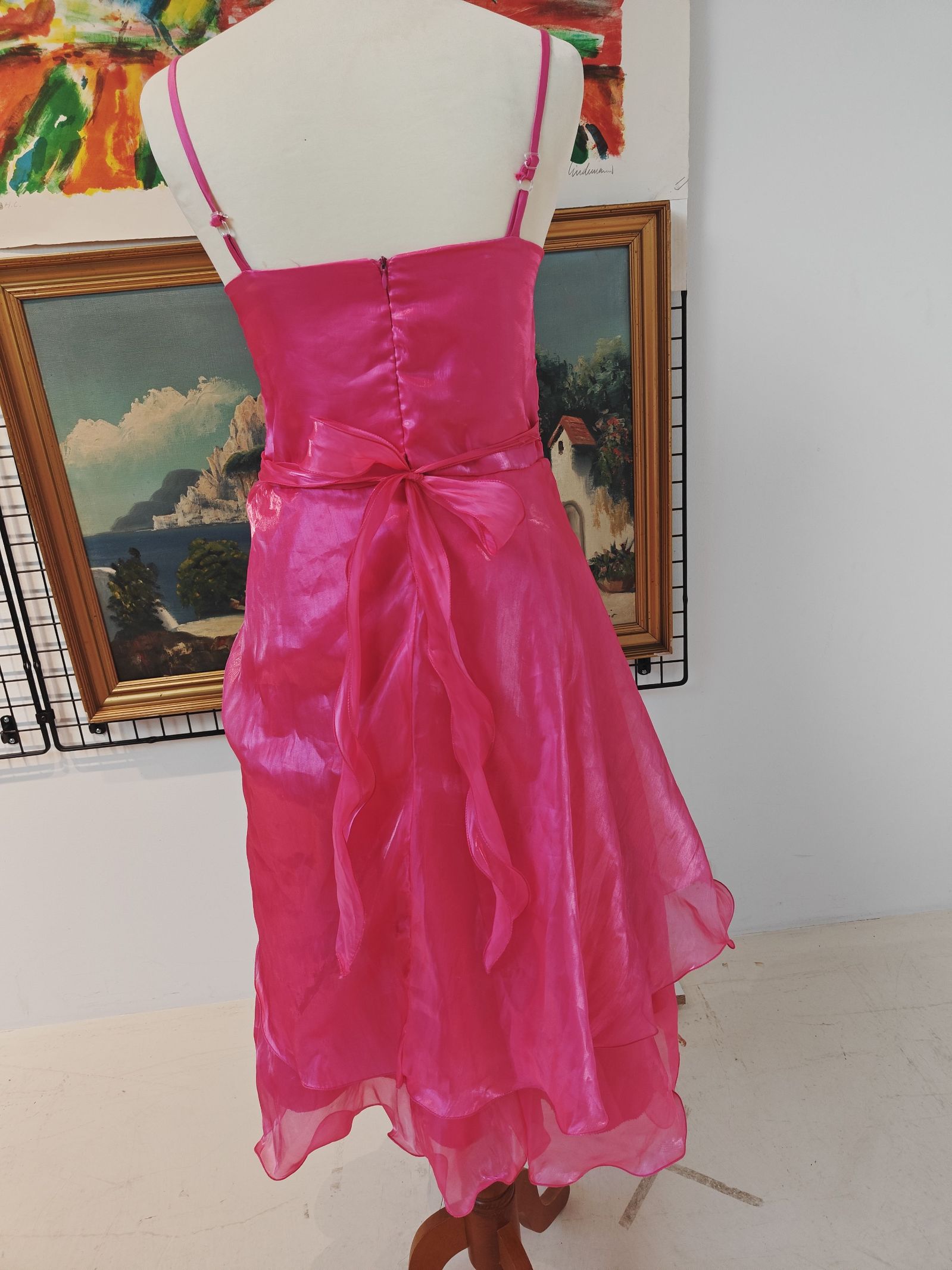 Selskabskjole pink