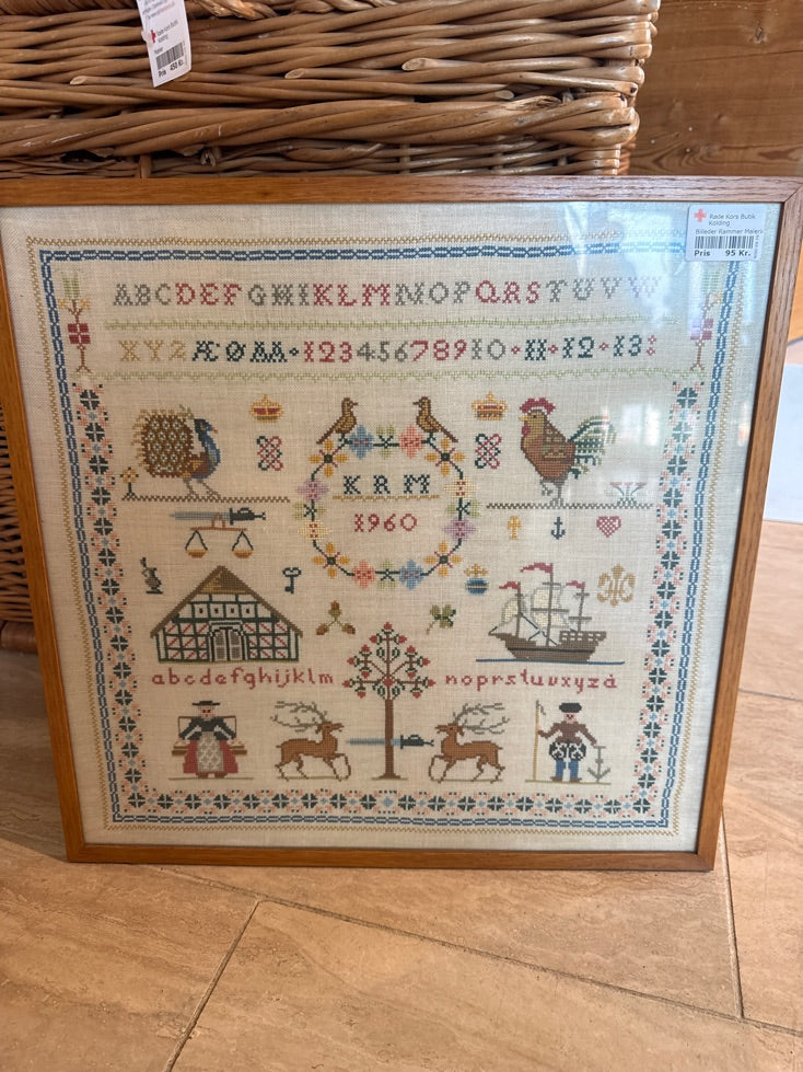 Broderet billede