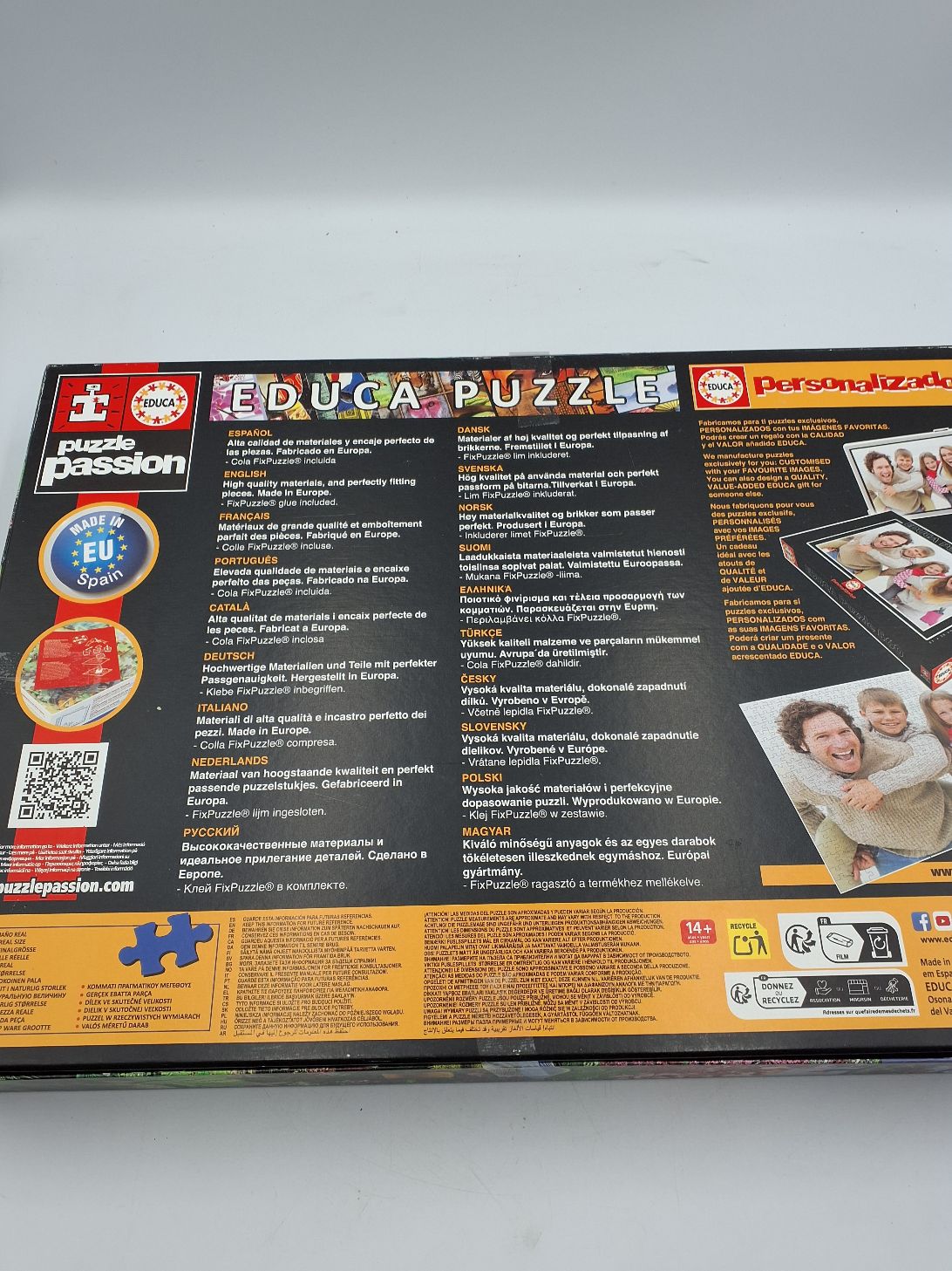 EDUCA Puzzel spil