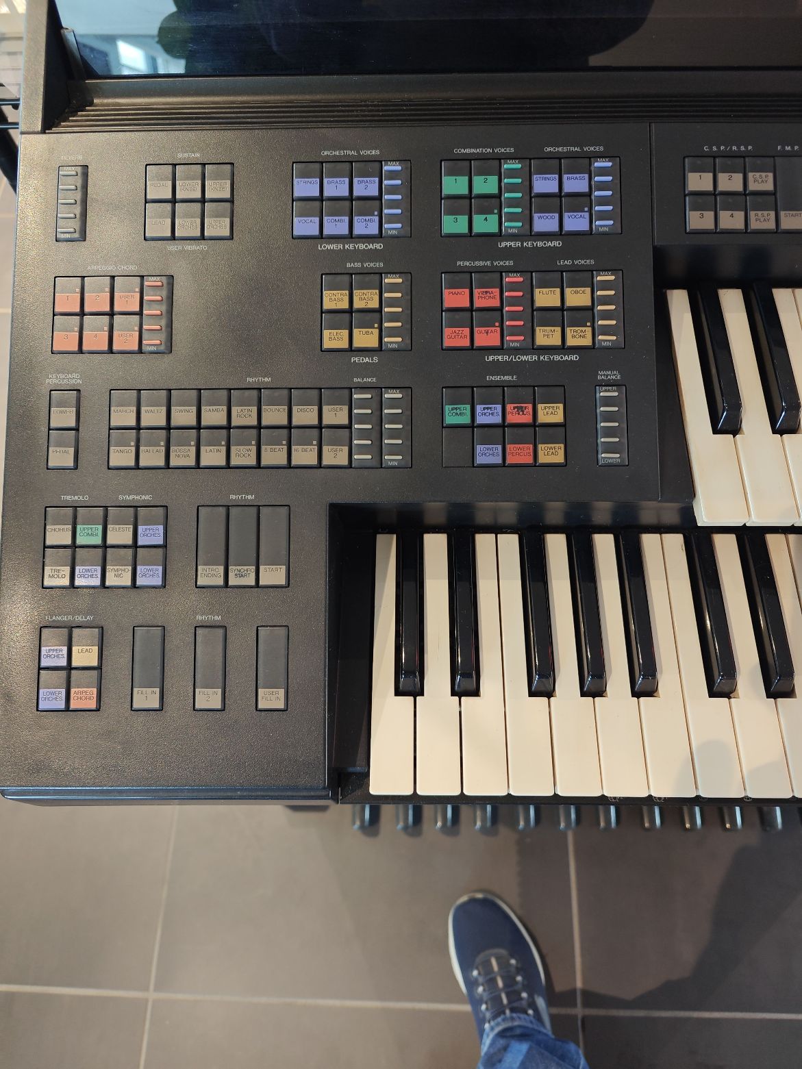 Hjemmeorgel Yamaha electone hs-6