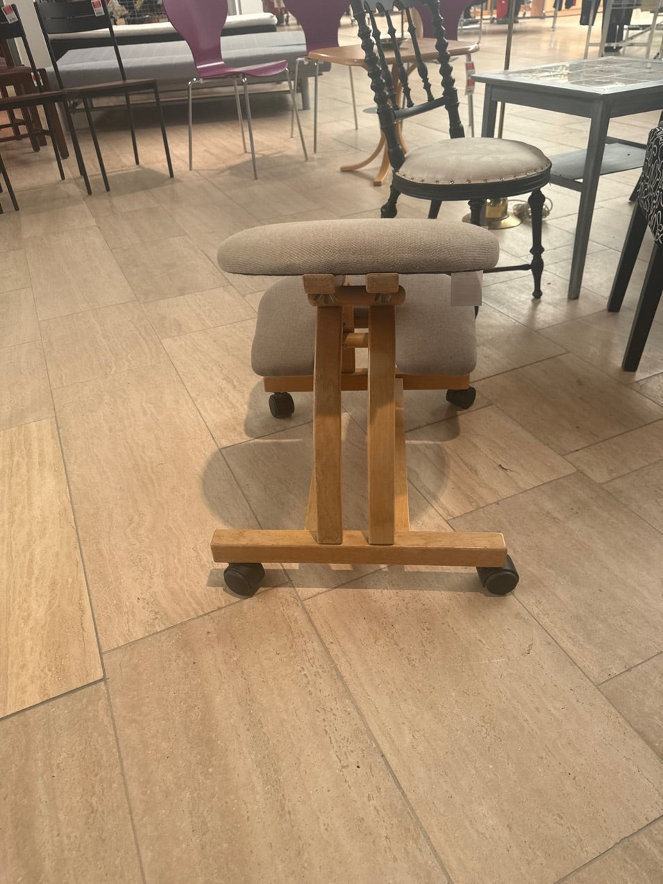 Ergonomisk sadelstol